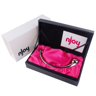 美國Njoy    Pure Wand 316不鏽鋼魔棒　G/P點 按摩棒