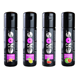 【德國EROS】可舔食水果風味潤滑劑 櫻桃/香草/檸檬/ 奇異果草莓 四種口味可選（口交最愛）